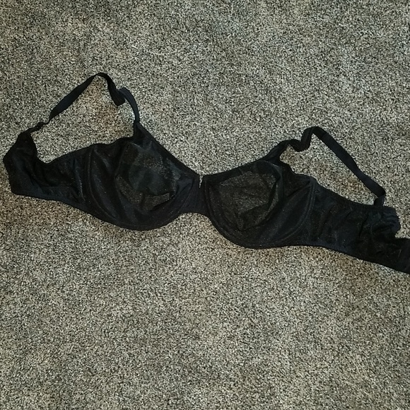 Lane Bryant Other - Lane Bryant black sheer underwire bra size 44C
